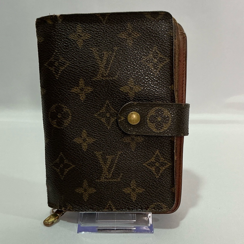 Louis Vuitton Monogram Porte Papier Zipper Compact *Project Wallet*